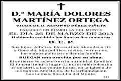 María Dolores Martínez